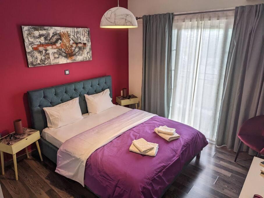 Cozy Apartm.Near Metro Ag.Marina Atene Esterno foto